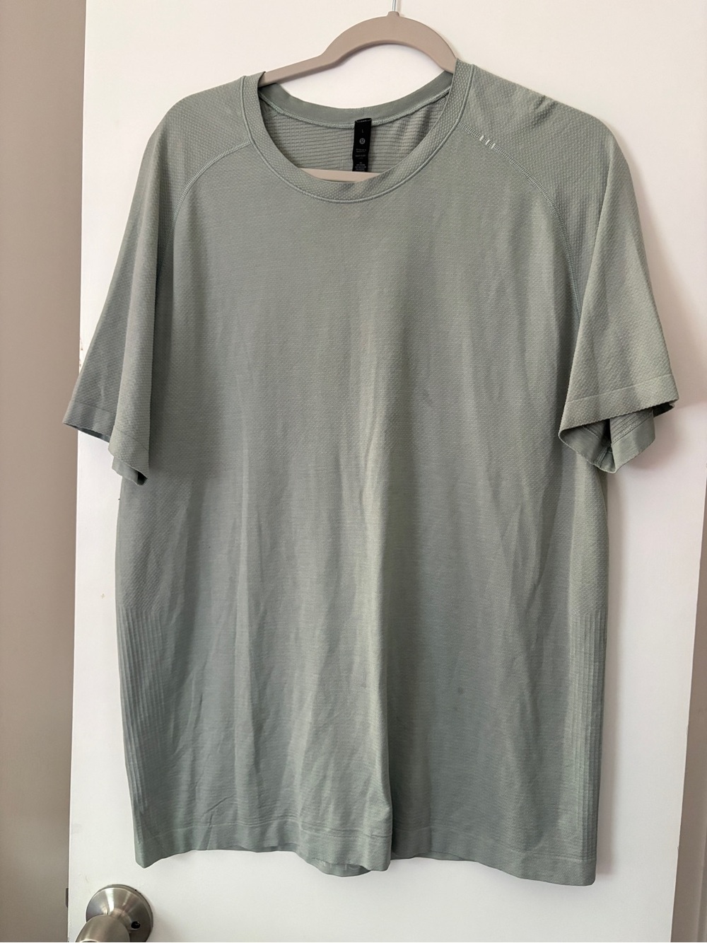 lululemon athletica Men's Crew Tee - Sage Green